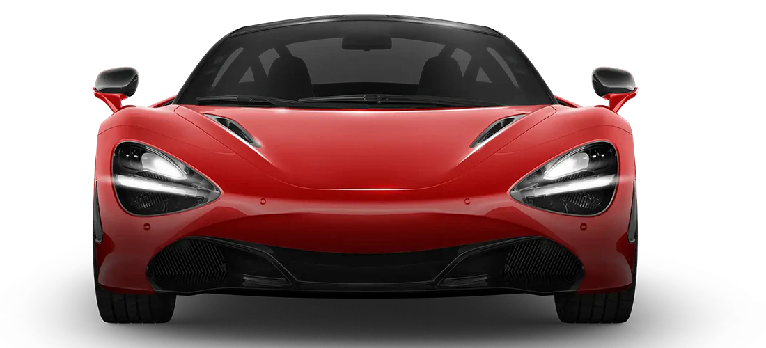 Red supercar coated with System X