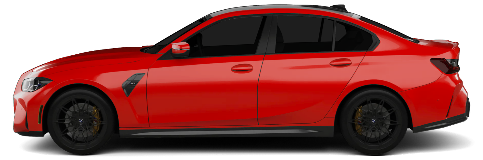 Window tint at 15% darkness on a car
